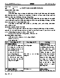 Giáo án Đại 10 - Chương V: Thống kê