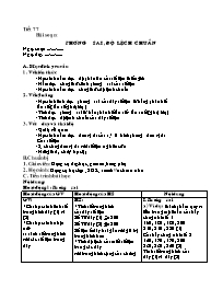 Giáo án Đại 10 tiết: Phương sai, độ lệch chuẩn