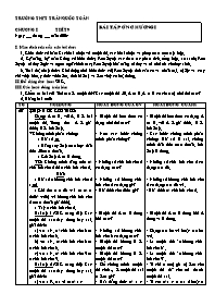 GIáo án Đại số 10 - Chương I - Tiết 9: Bài tập ôn chương I