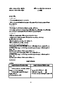 Giáo án Đại số 10 tiết 5, 6: Luyện tập cho bài 1, 2