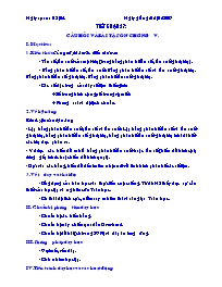 Giáo án Đại số CB 10 tiết 73: Câu hỏi và bài tập ôn chương V