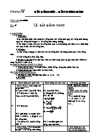 Giáo án Đại số cơ bản 10 tiết 27: Bất đẳng th