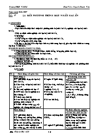 Giáo án Đại số cơ bản 10 tiết 37, 38, 39