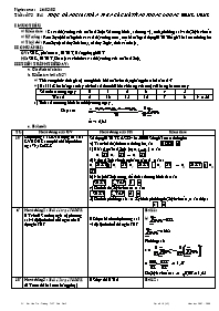 Giáo án Đại số khối 10 tiết 73: Thực hành giải toán trên các máy tính tương đương 500ms, 570ms