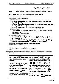 Giáo án Đại số NC10 Chương 6 - Trường THPT Hậu Lộc 4