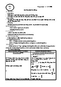 Giáo án dạy Đại số 10 tiết 29: Bất đẳng thức (2)