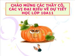 Giáo án Hình học 10 bài 4: Hệ trục toạ độ