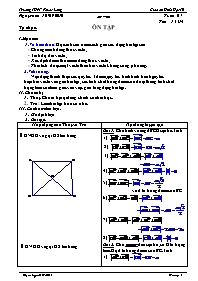 Giáo án Hình học 10 tuần 7 - Trường THPT Phước Long