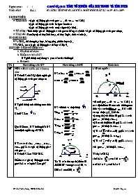 Giáo án Hình học khối 10 tiết 15: Giá trị lượng giác của một góc bất kì (từ 0 độ đến 180 độ)