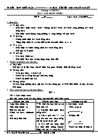 Giáo án môn Hình 10 nâng cao cả năm