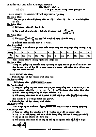 Thi học kì II Toán 10 - Đề 6