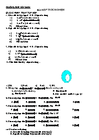 Bài tập trắc nghiệm - §3. Các phép toán tập h